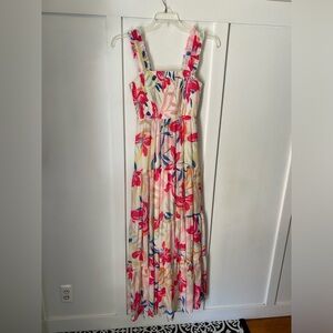 floral spring dress.